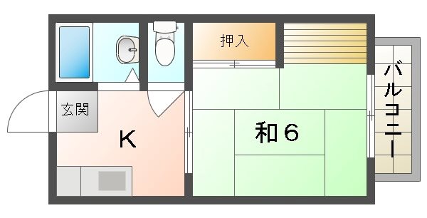 細谷ハイツ 間取り