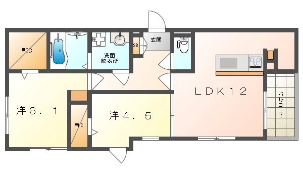 ウィステリアガーデン 間取り