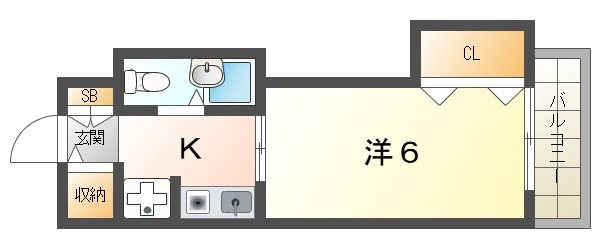 アメニティハイツ忍ヶ丘 間取り