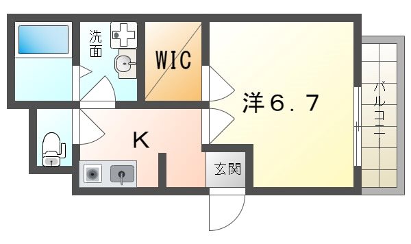 ALEGRIA寝屋川池田南 間取り