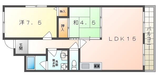 八坂一番館 間取り
