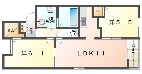 スターリーガーデン  間取り