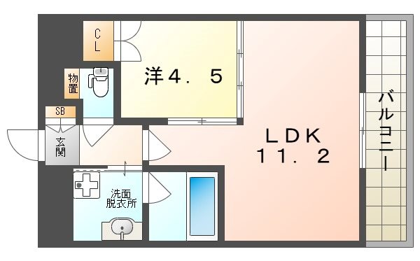 ルピナスⅠ 間取り