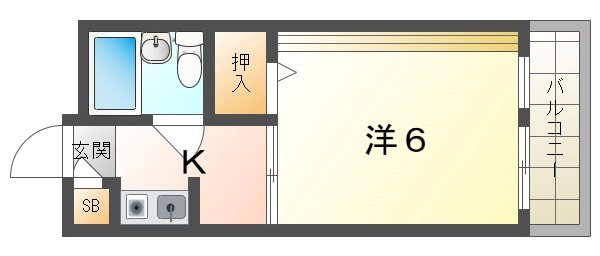シティハイツ大和田 間取り