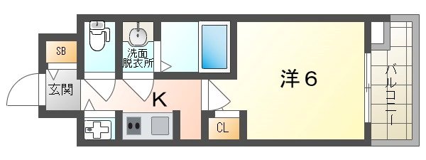 アドバンス北大阪アルタノ 間取り