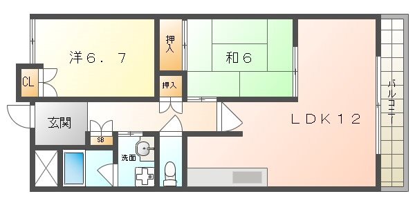 アルカ―サル星田 間取り