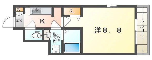 カーサ忍ケ丘 間取り