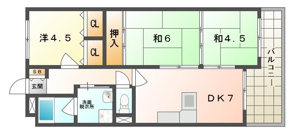 長楽ビル 間取り