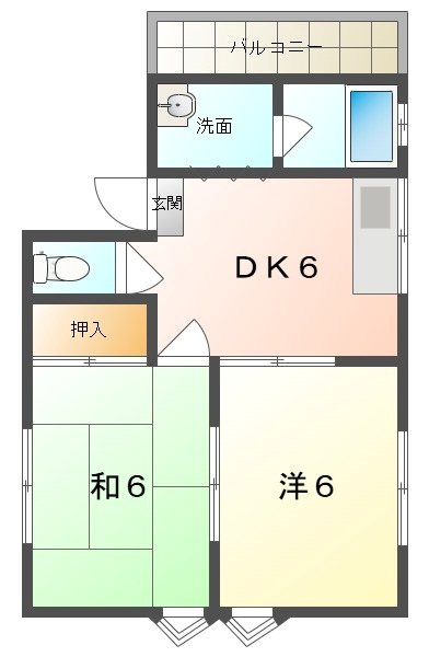 ロイヤルハイム大成 間取り