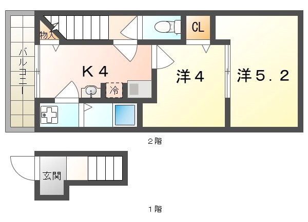 シェスム清水 間取り