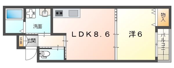 グレートヒルズ8番館 間取り