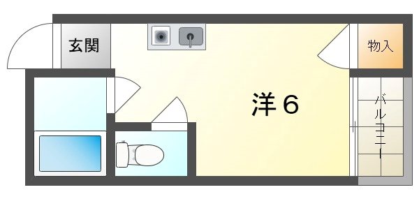 門真プリンスマンション 間取り