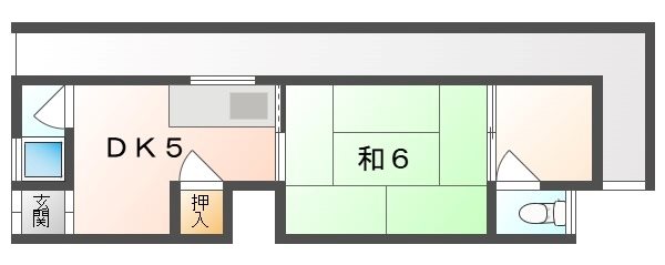 梶町４丁目平屋 間取り