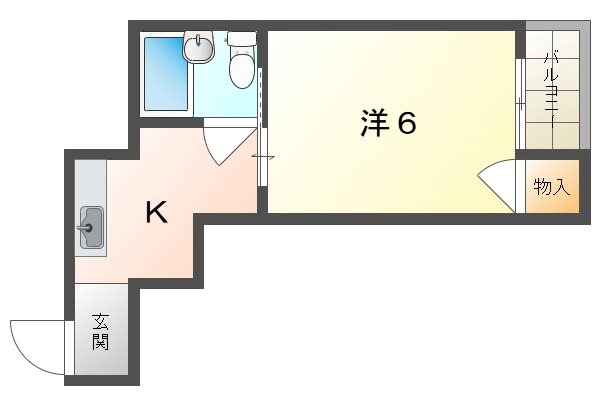 エムロード萱島 間取り