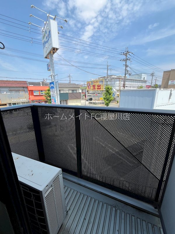 寝屋川菊池ハイツ ベランダ