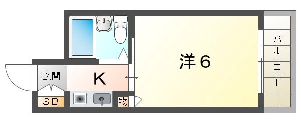 ビアリッツ守口 間取り