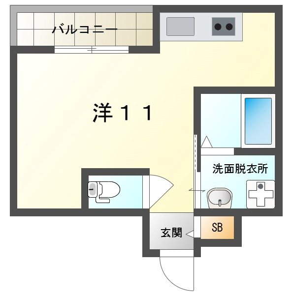 ガーデンヒルズ守口 間取り