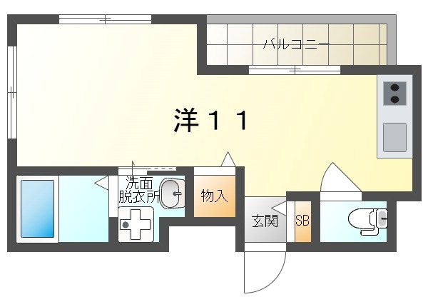 ガーデンヒルズ守口 間取り