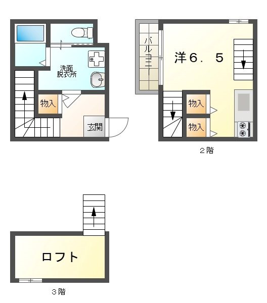 ラフォンテ滝井 間取り