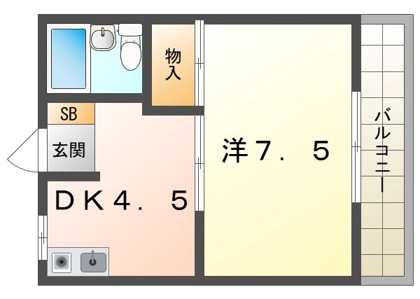 コトブキマンション 間取り