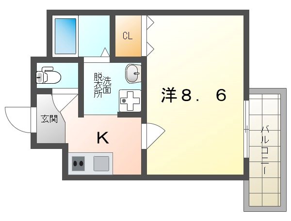 アヴェーレ早苗町 間取り