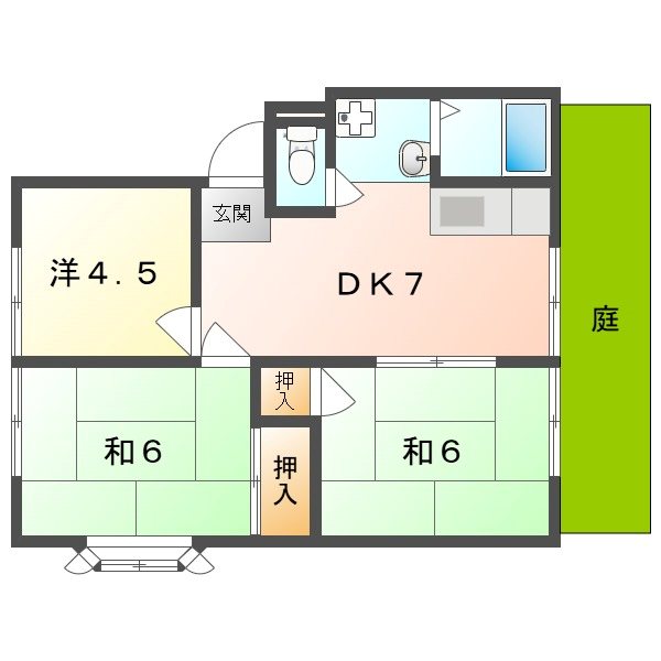 シャインハヤミ 間取り