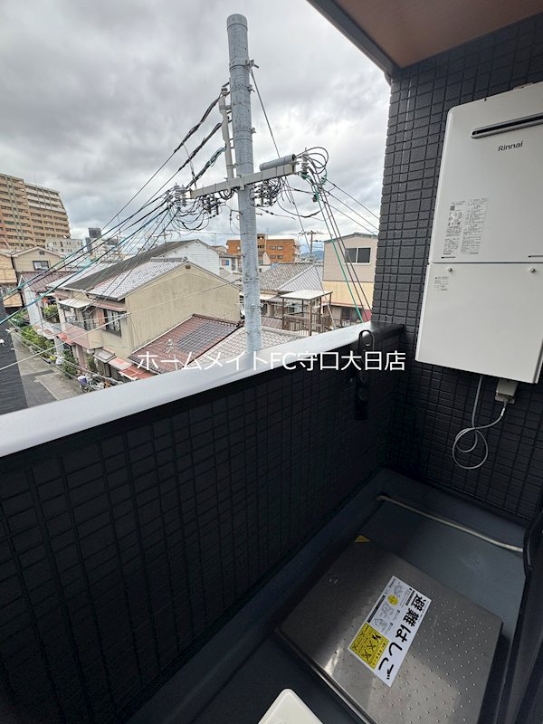 GM　HILLS野里町 ベランダ
