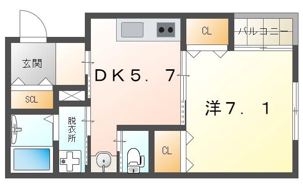 seesaw小路町 間取り