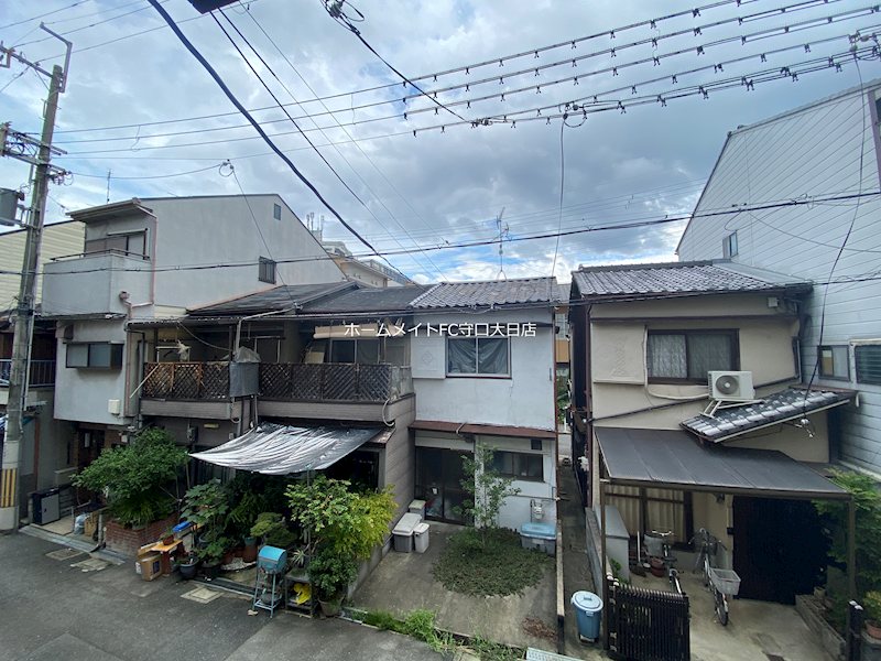 大久保町借家 眺望