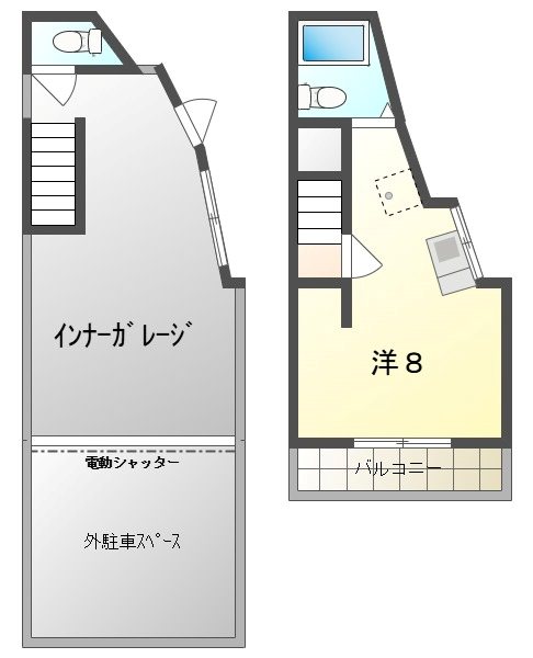 大日ガレージハウス 間取り
