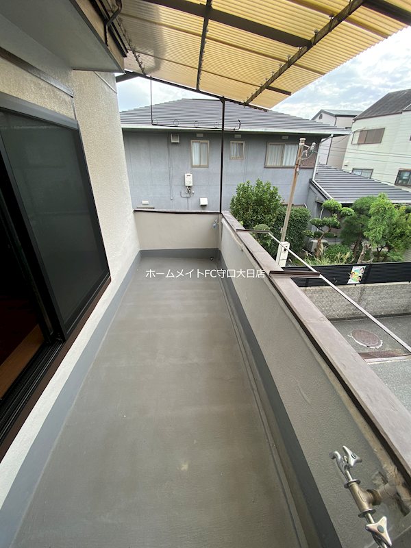 大日ガレージハウス ベランダ