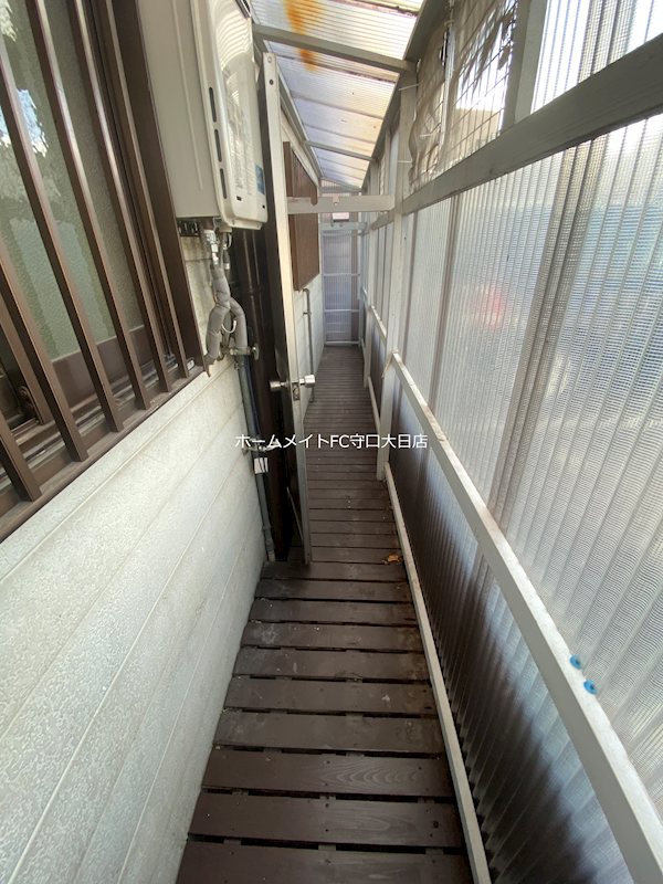 幸福町借家 ベランダ
