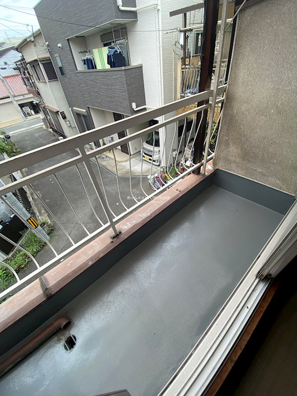 八雲西町貸家 ベランダ