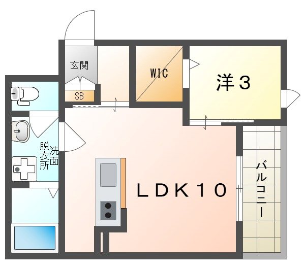 メモワール庭窪 間取り