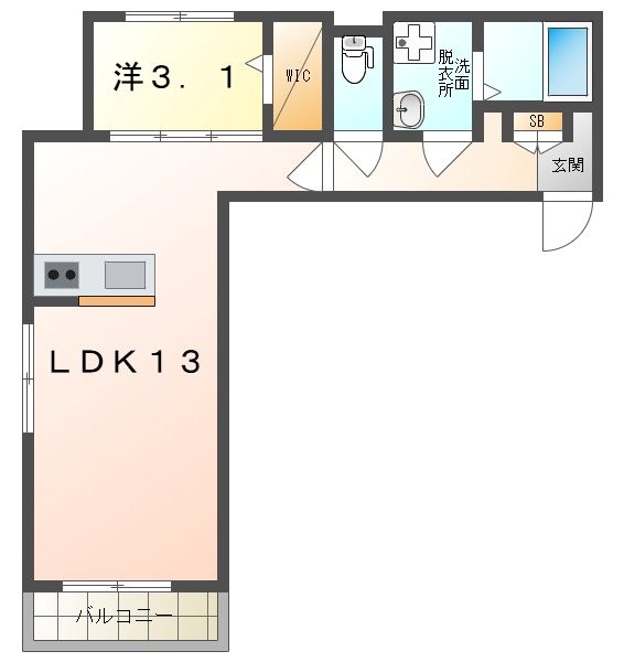 メモワール庭窪 間取り
