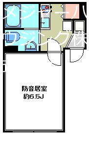 ラシクラスカリビアンⅢ 24時間演奏可 間取り