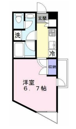 テルッオォカーサ　 9:00～23:00演奏可 間取り