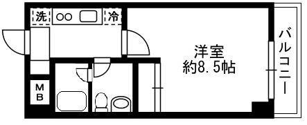 プランドール 8:00～23:00演奏可　武蔵野音楽大学　日本大学芸術学部 間取り