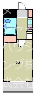 ダイヤコーポ宮前平　10:00～20:00演奏可 間取り