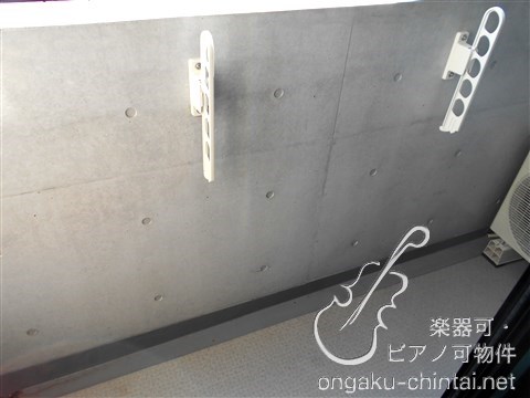 サウンドフォルム多摩川  24時間演奏可 ベランダ