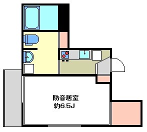 フロイデ 8:00～23:00演奏可　防音　楽器可　杉並区　丸の内線　東高円寺 間取り