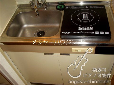 パステル氷川台　08:00～22:00演奏可 氷川台駅 キッチン