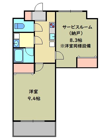 ファンタジア 7:00～24:00演奏可　グランドピアノ・声楽（女性）・弦楽器・木管楽器・ 間取り
