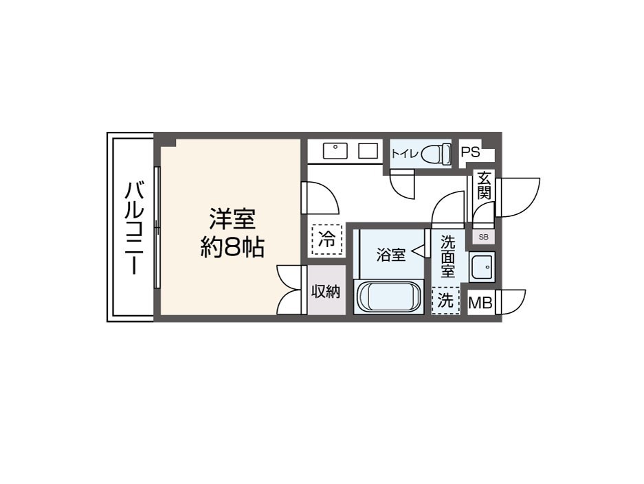 アンジュエ常盤台 8:00～23:00演奏可 間取り