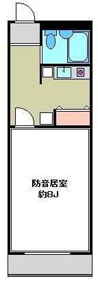 ピアニシモ池袋 6：00～24：00迄演奏可　　東京音楽大学 間取り