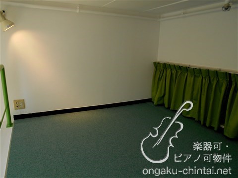 ミュージション川越 8:00～24:00演奏可　ロフト付き ベッドルーム