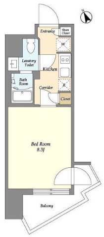 V-music蒲田　京急蒲田駅3分　24時間演奏可 間取り