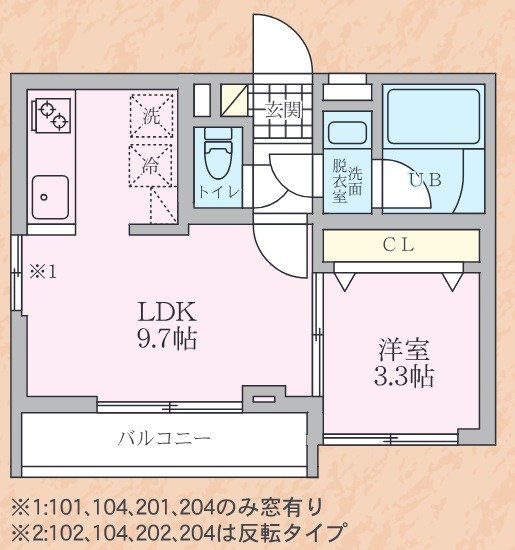 MONTE MAMINETTE（モンテマミネット）10：00～22：00演奏可　 間取り