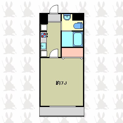 ピゥフェリーチェ　8：00～23：00演奏可 荻窪駅 間取り
