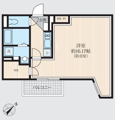 AMI東池袋 間取り